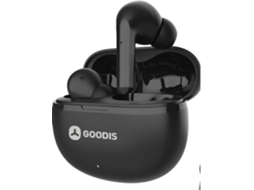 Auriculares Bluetooth True Wireless GOODIS Casual Style (Outlet Grade A - In Ear - Microfone - Preto)