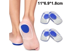 Copo de Calcanhar de Silicone para Fasceite Plantar Apoio para Calcanhar com Alívio Imediato de Dor