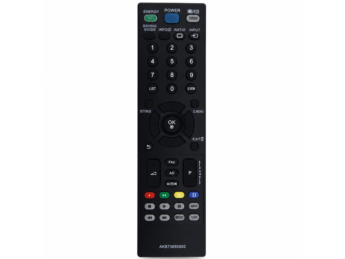 Comando À Distância De Substituição Compatível Com Tv Lg Akb73655802_zhd