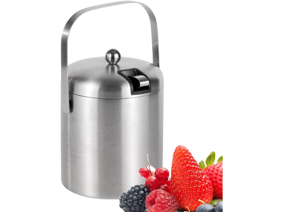 Balde de Gelo para Festas e Eventos Suporte Garrafa 1 3l Recipiente Refrigerado a Cozinha Ideal Bares Cozinhas VAYOTOY