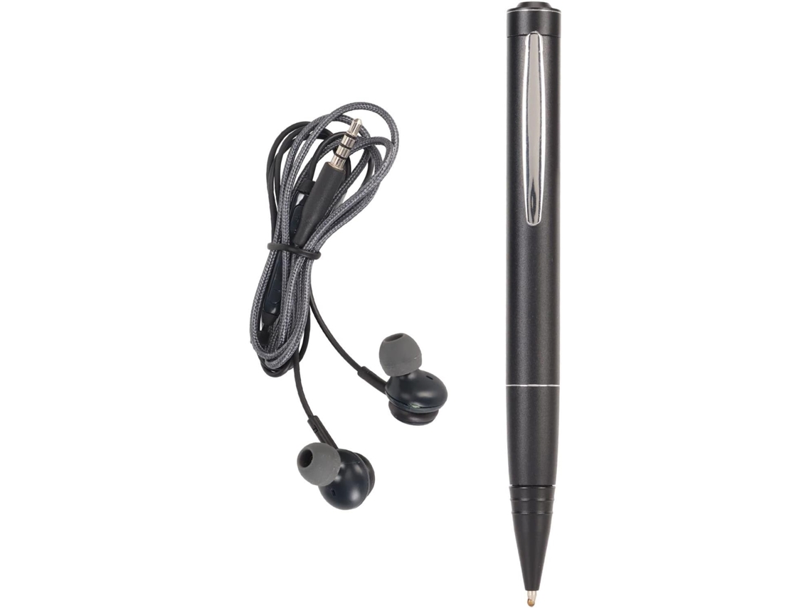 Caneta Gravadora De Voz Digital, Mini Gravador De Voz Com Redução De Ruído E Bateria Recarregável De Gokoco