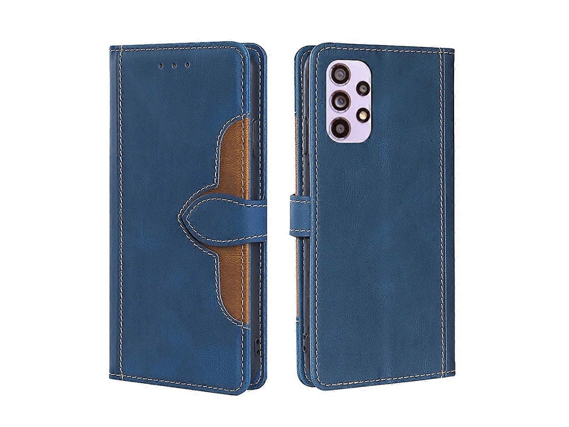 Capa De Couro Com Fivela Magnética E Sensação De Pele Para Samsung Galaxy A33 5g