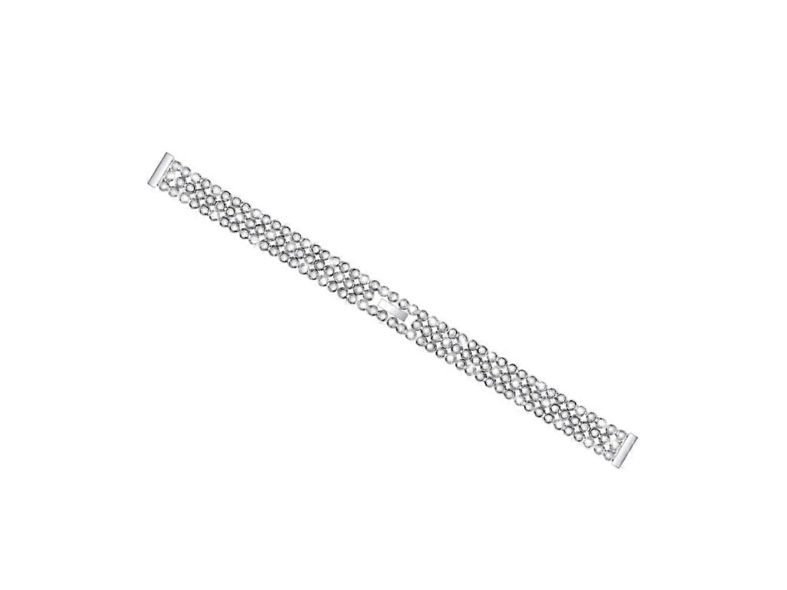 Pulseira De Relógio De Luxo, Brilhante, Elegante, Substituível, Para Uso Diário, 17,5 X 2 Cm, 1 Pacote Olysi Shop