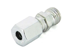 Conector M12X1.5-Hs25 N 6 Mm Pipe Prateadovetus