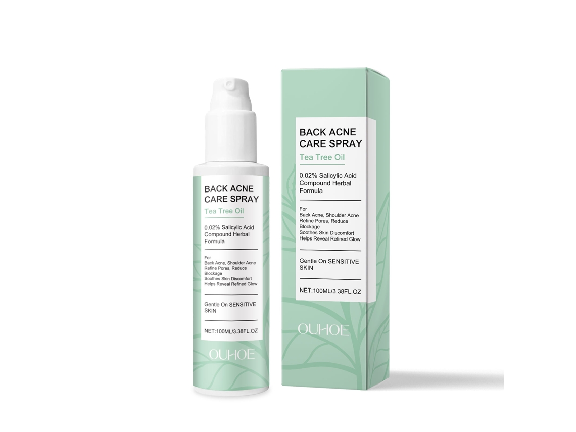 Spray Cuidado Espalda Corpo Ação Rápida