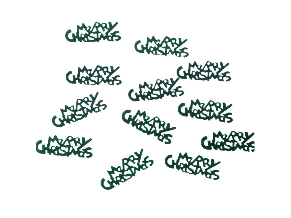 Decoração De Natal Com Confete E Letras Merry Christmas Da Laxiscreed Para Mesa, Com Sequins Para Diy