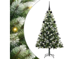 Conjunto 1 Árvore De Natal Vidaxl Verde Pvc (150 Cm)