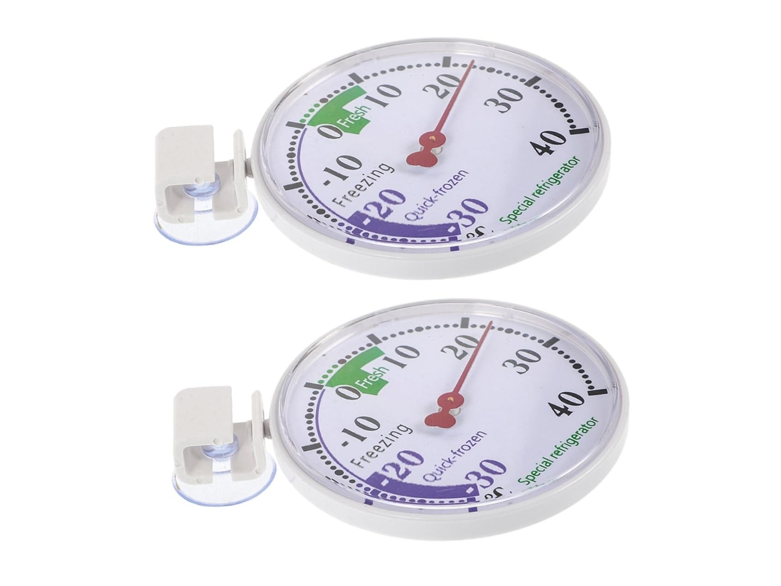 Lurelia Monitor De Temperatura Sem Fios Para Frigorífico E Congelador, Alta Precisão, Visor Fácil Leitura, Material Plástico