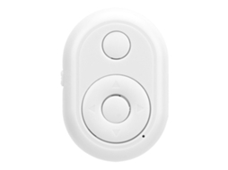 Camera Remote Control Wireless Bluetooth Cellphone Shutter Remote Control Selfie Button Clicker White LAXISCREED