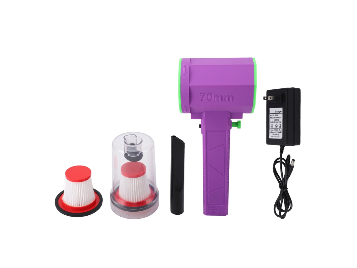 Ventilador Turbo Mão Recarregável 3 Velocidades Portátil