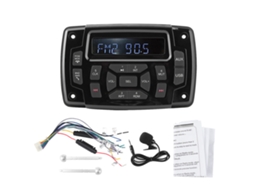 Reprodutor de MP3 12V com Bluetooth, à prova d'água IP66 AQUAFORGE