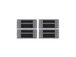 Filtro Hepa 8Pcs Compatível com Peças de Aspirador de Pó Deebot T8/T5/T9/N8/N5/950