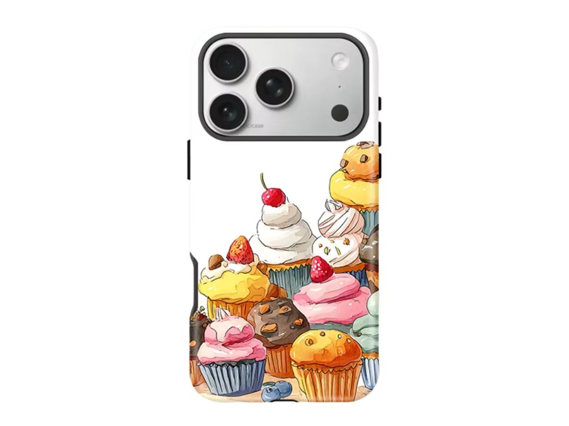 Capa Em Camada Dupla Com Magsafe Aquarelle Para Iphone 15 Pro