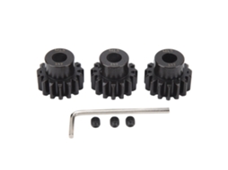 Mali kit de Engrenagens de Motor para Carro Rc M1.5 8mm Aço 15t para Carros Modelo 1/5 1/8 1/10 3pcs