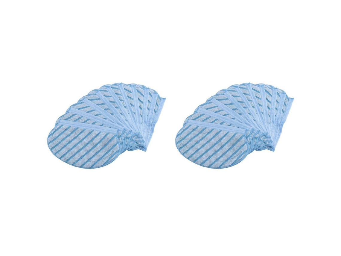 Conjunto De 20 Panos De Limpeza Para Aspirador De Pó Ecovacs Deebot Ozmo Séries 920 950 N8/t5/n5/n5s, Laváveis._glo