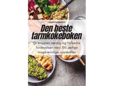 Livro Den beste tarmkokeboken de Hedda Sørensen (Inglês)