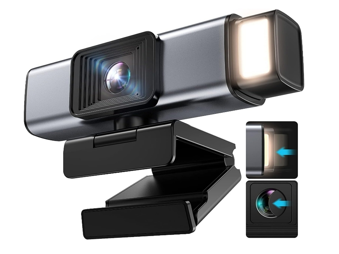 Lurelia Webcam Com Microfone Preto
