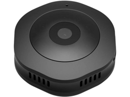 Mini câmera espiã WiFi HD com visão noturna e USB, câmera de segurança residencial preta Bestvite