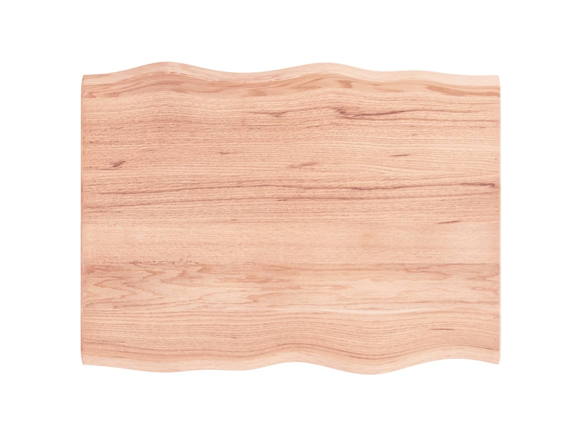 Table Top, Table Tops Vidaxl Marrom Madeira De Carvalho (80 X 60 X 2 Cm)