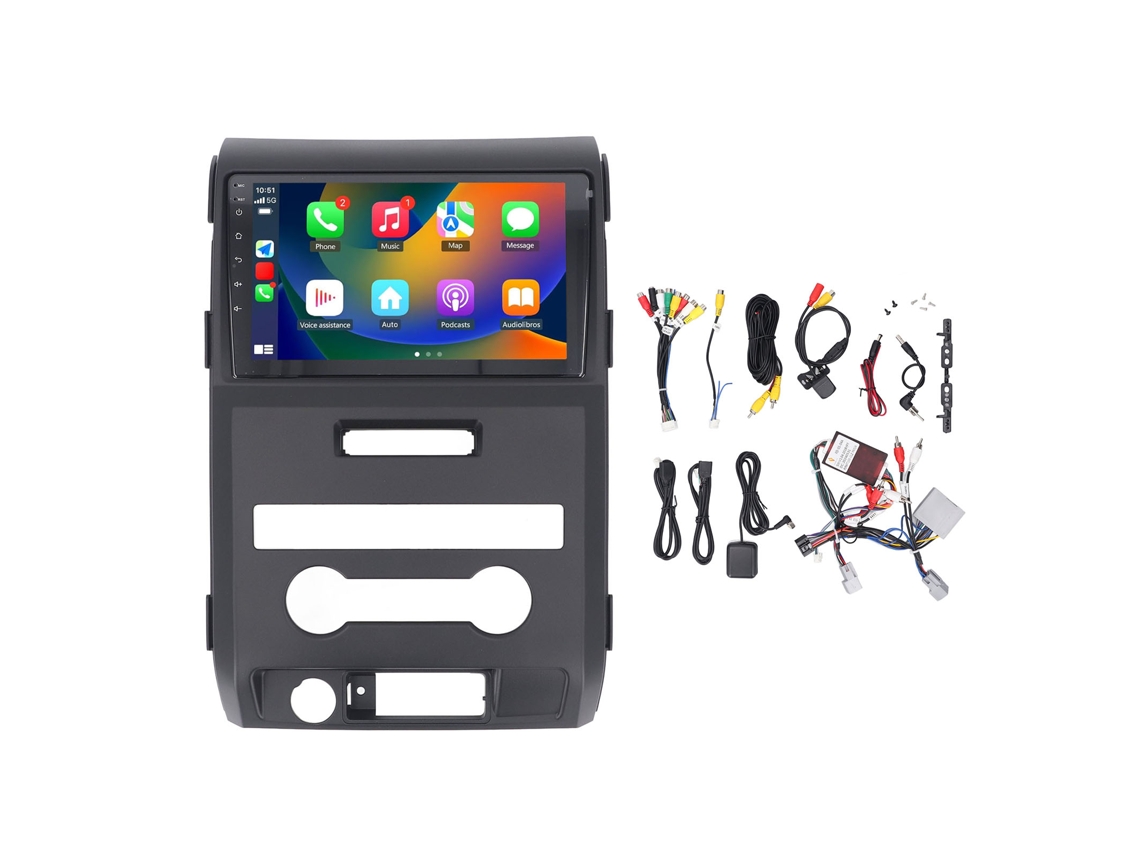 Rádio Carro 4g 64g 9 Polegadas Carplay Android Auto