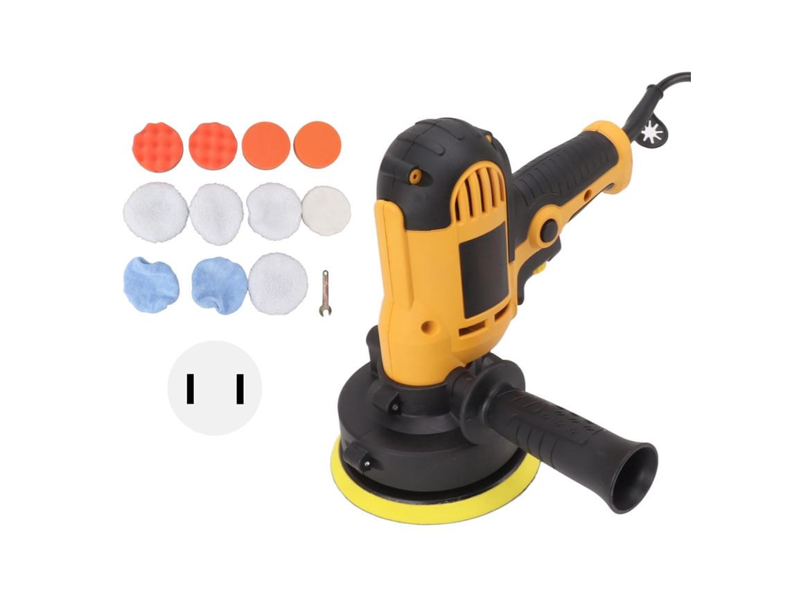 Kit de lixadeira elétrica manual com velocidade variável para móveis e carros, 110V (EUA)