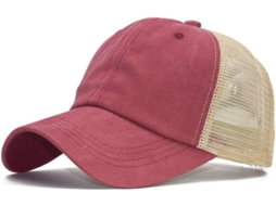 Boné Masculino, de Beisebol, Algodão Respirável com Estampa Letras, Chapéu Proteção Solar, Feminino Fecho
