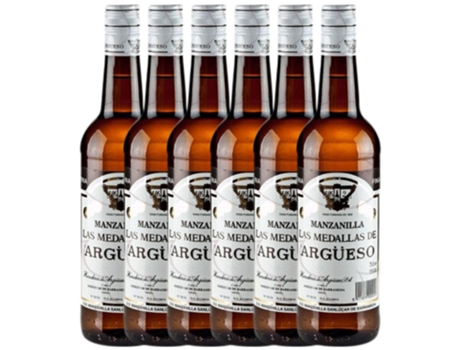 Generoso HEREDEROS DE ARGÜESO Herederos de Argüeso Medallas Palomino Fino Manzanilla-Sanlúcar de Barrameda 0.75 L (6 unidades)