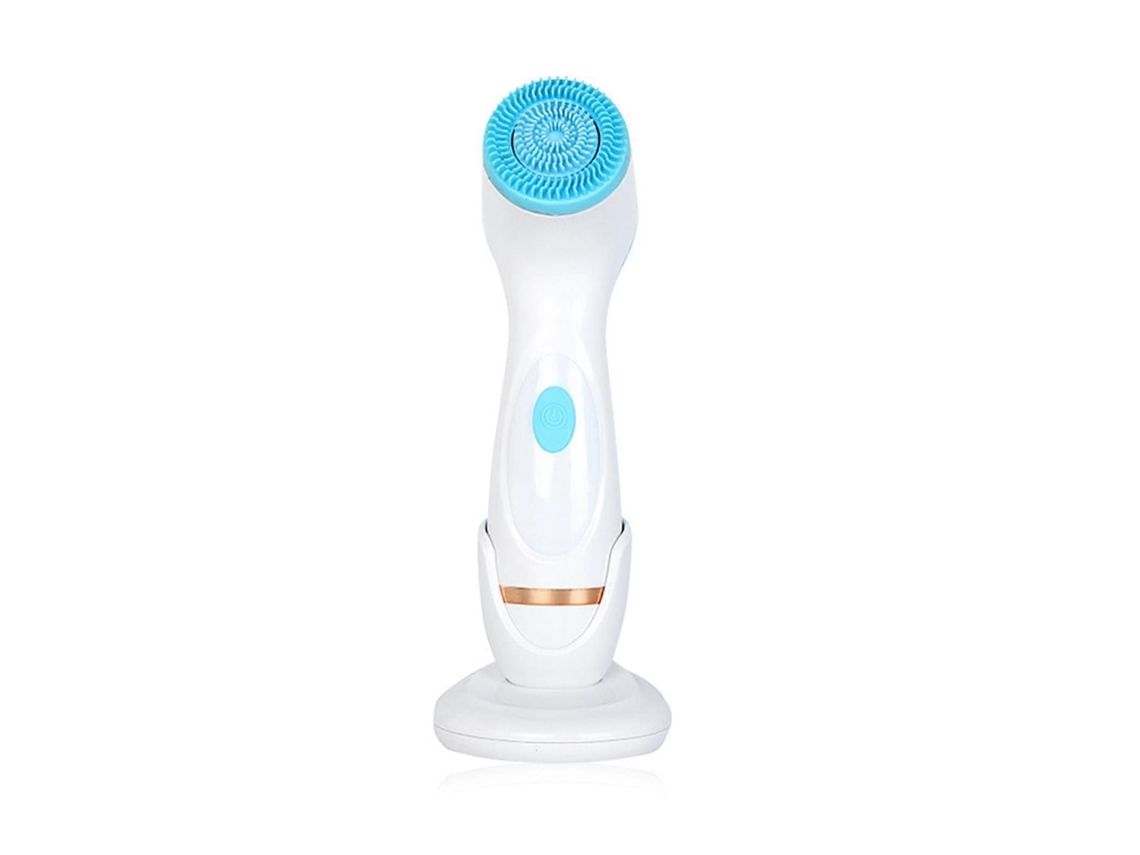 Massageador Facial Elétrico para Limpeza de Poros, Escova Recarregável Via Usb. GOKOCO