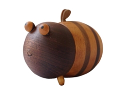 Porta-palitos Em Formato De Abelha Com Design Exclusivo Em Madeira, Ideal Para Decoração De Casa Ou Escritório E Como Presente De Aniversário.