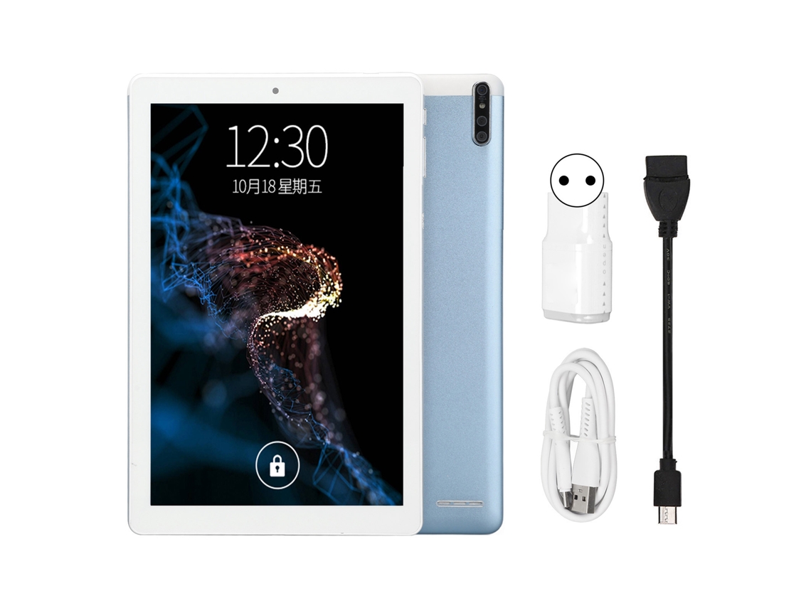Tablet (tela De 10,1 Polegadas, Wifi De Duas Bandas 2,4g/5g, Com Capacidade De Chamada)