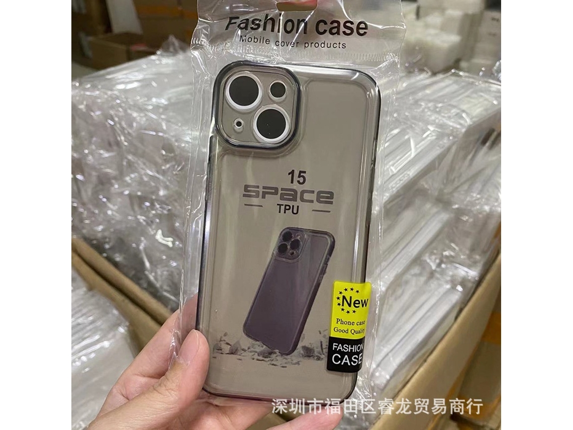 2 Capas Para Iphone 17 Pro Max, Transparentes, Pretas, Resistentes A Impactos, Com Bordas Retas, Modelo King Transparent.