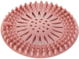 Tampa De Ralo, Bloqueador De Cabelo, Antientupimento, Desentupidor, Prático Para Pias, Chuveiros E Banheiros, Filtro, Rosa