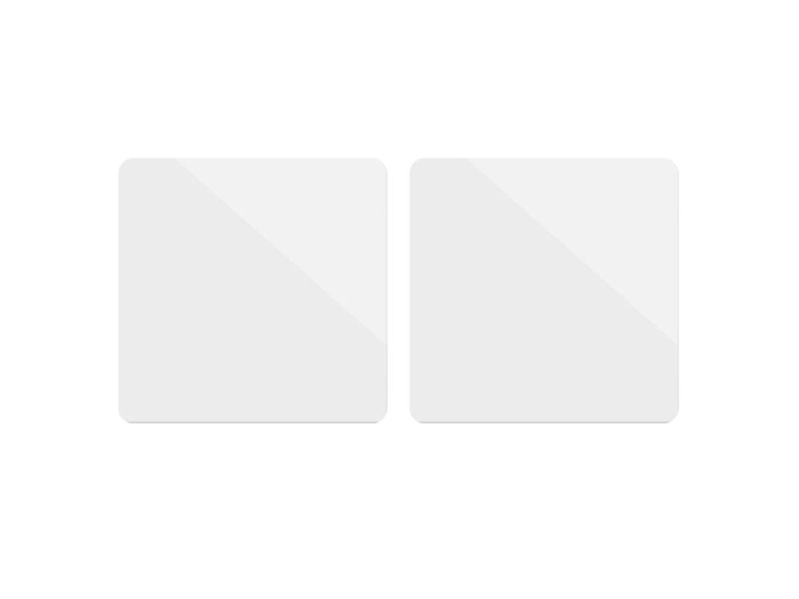 2pcs Placa De Reflexão Acrílica Allinless