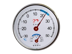 Medidor de Temperatura e Umidade Tipo Ponteiro Termômetro de Alta Precisão Termômetro Doméstico Montado na Parede Interna GOKOCO