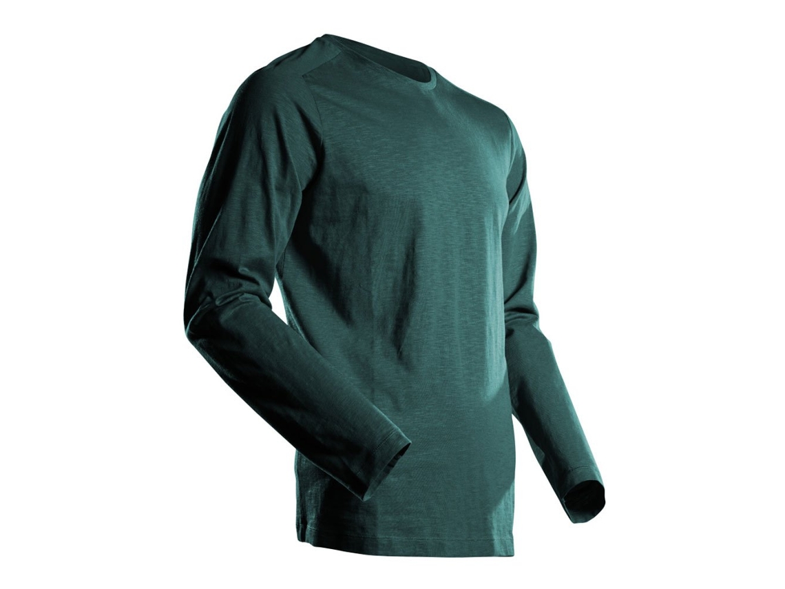 Camisa De Manga Longa Customized 22581 Verde L MASCOT