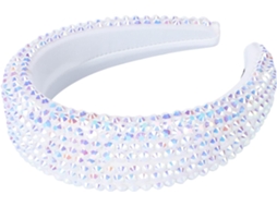 Tiara De Strass Brilhante De Duas Peças Para Casamentos - Acessório De Cabeça Elegante Para Noiva E Convidadas