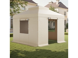 Cobertura De Inverno Compatível Com Gazebos De Dois Andares De 3,05 X 3,05 M Vevor