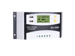 Laxiscreed Controlador De Carga Solar Dual Usb 12v/24v Com Ecrã Lcd