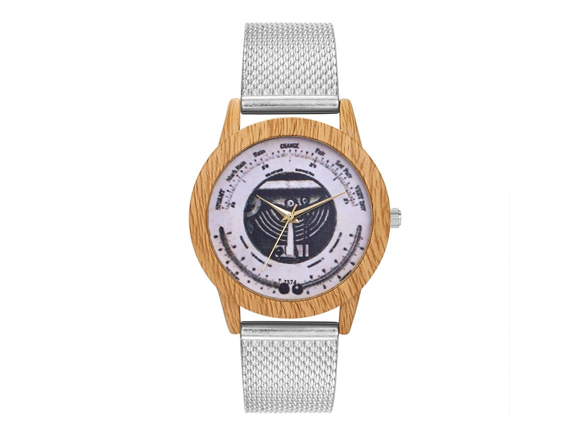 Relógio de Pulso Feminino de Luxo Zhoulianfa com Movimento de Quartzo Estilo Simples Prata