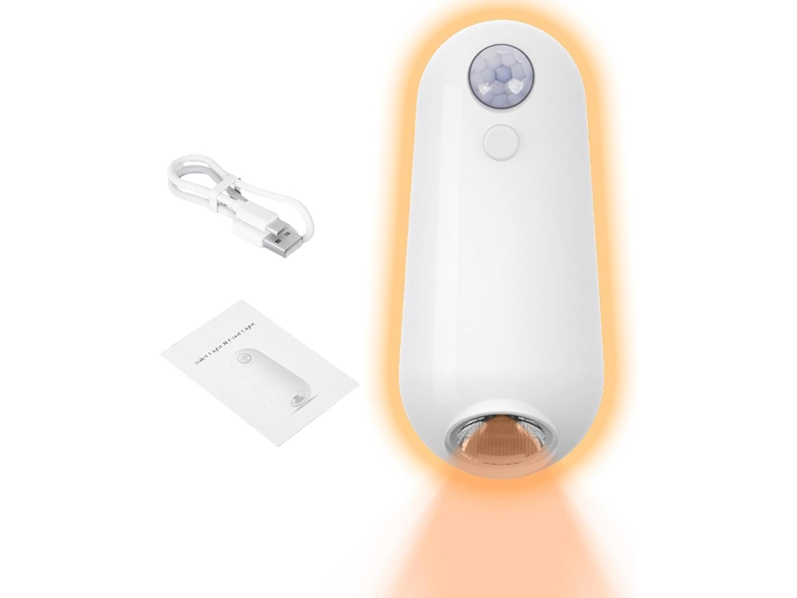 Luminária Para Vaso Sanitário Com Sensor De Movimento Banheiro.