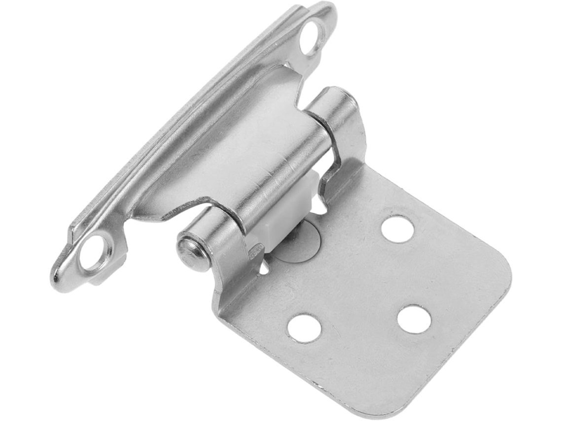 Dobradiças De Porta Armário Reforçadas Com Fechamento Automático, 1 2 Polegada, Níquel, Ferragens Para Trailers