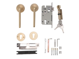 Fechadura De Porta Residencial Universal (para Uso Interno, Compatibilidade Universal)