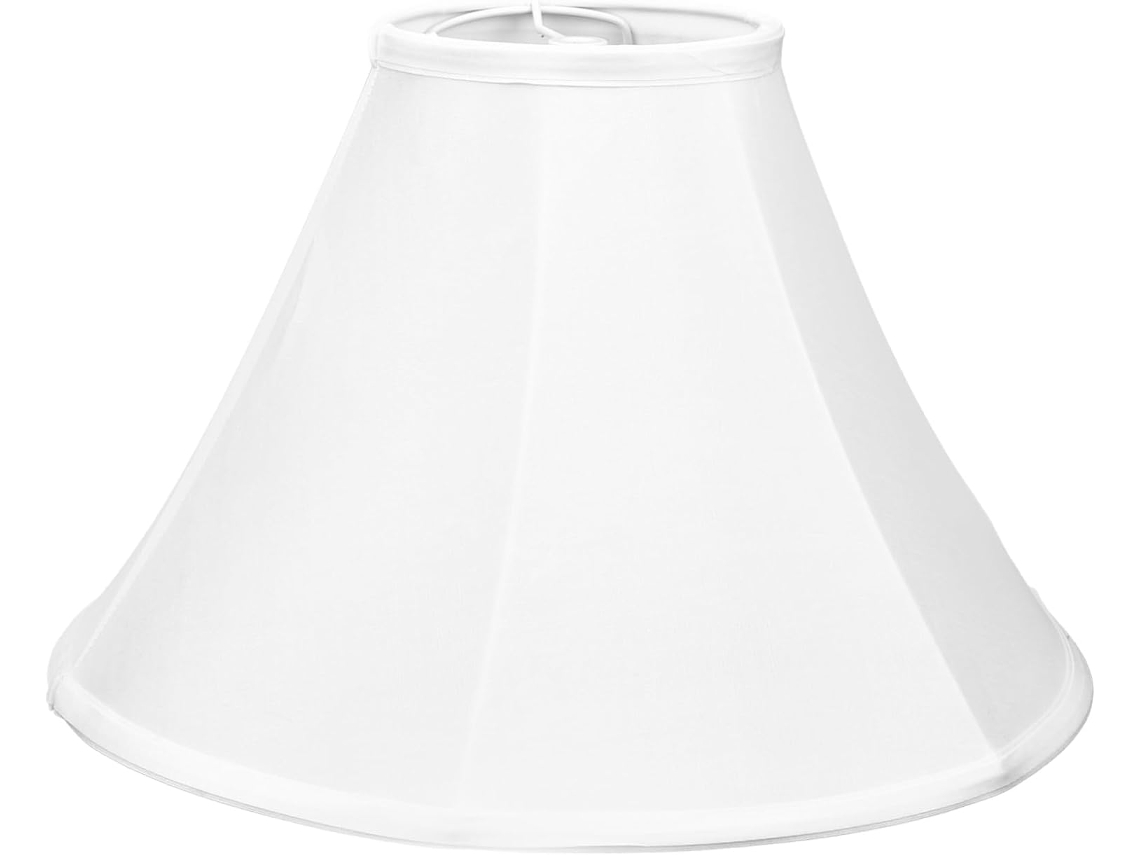 Cúpula De Tecido Branco De Substituição Para Lâmpada E27, Dobrável E Decorativa, Cria Um Ambiente Acolhedor.