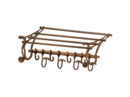Luggage Rack, Luggage Racks Vidaxl Marrom Alumínio (67 X 32 X 20 Cm)