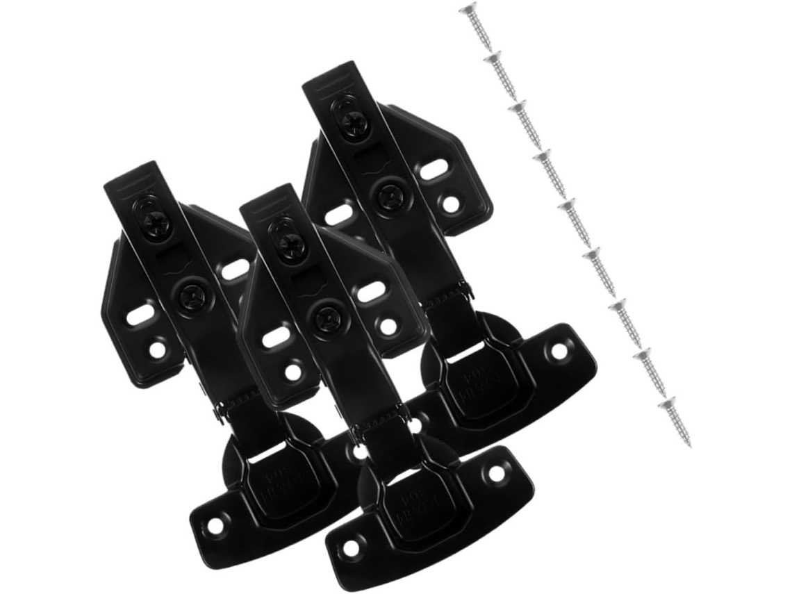 Conjunto De 3 Suave Para Armários Cozinha, Total Portas, Ocultas.