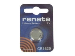 Caixa com 10 Pilhas Botão de Lítio Renata Cr1620