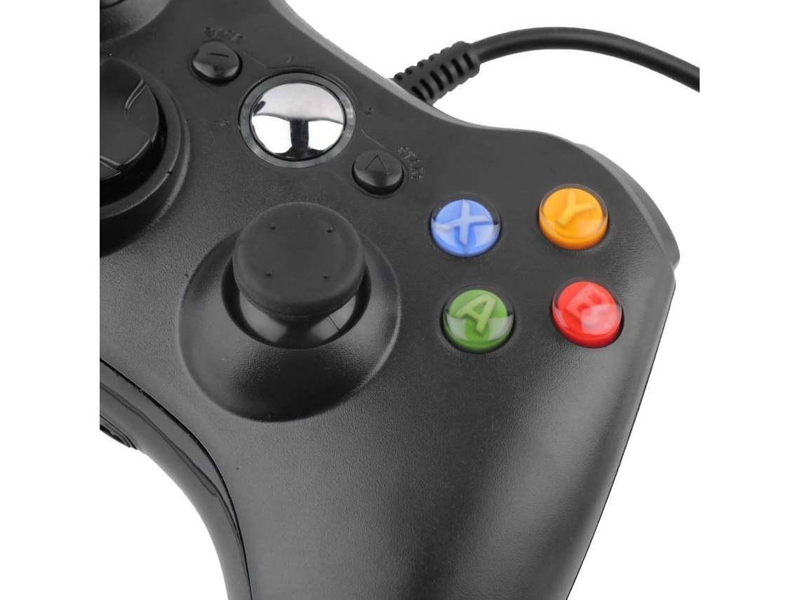 Controlador De Jogo Com Fio Compatível Com Xbox 360 E Pc