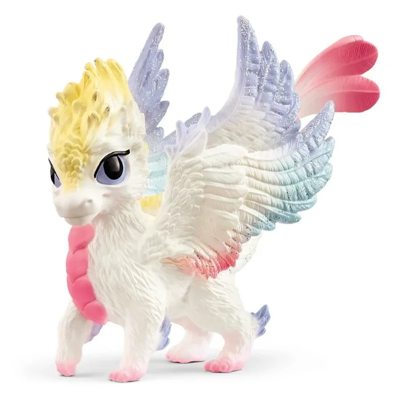 Bebê Arco-Íris Dragão Bayala 70825 Coleção SCHLEICH