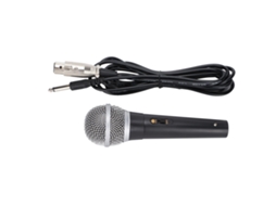 Lurelia Microfone Dinâmico Profissional Xlr, Portátil Para Palco, Voz E Karaoke