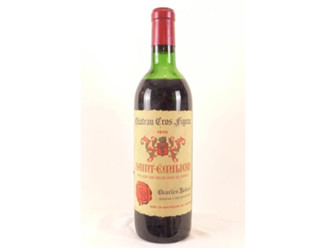 Vinho Tinto CHÂTEAU CROS FIGEAC 1970 (75 cl - 1 unidade)